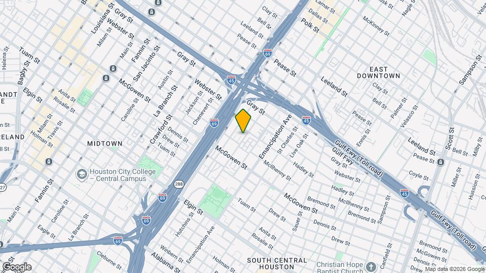 2318 Hutchins St Map and Location Details