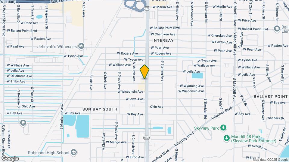 5717 S Dale Mabry Hwy Map and Location Details