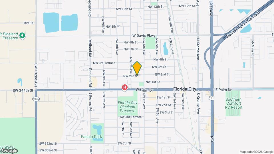 655 NW 2nd St Map and Location Details