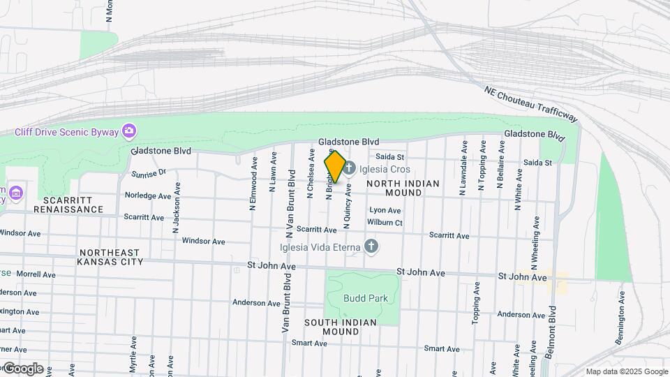 5002 Norledge Ave Map and Location Details