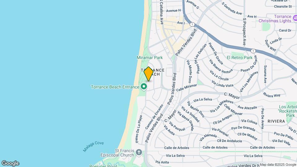 342 Paseo de la Playa Map and Location Details
