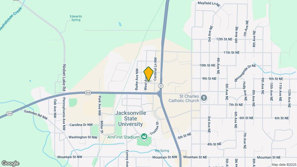 204 Alabama St NW Map and Location Details