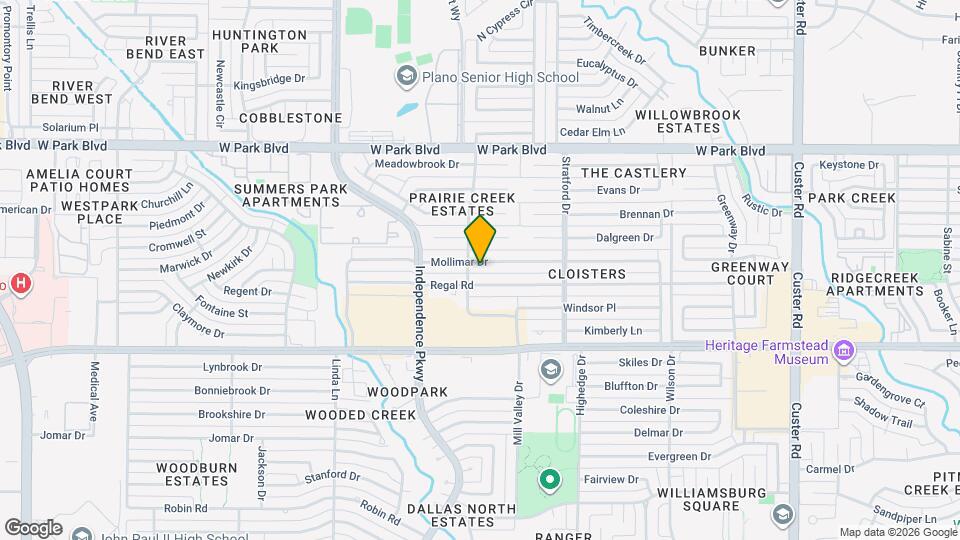 2724 Mollimar Dr Map and Location Details