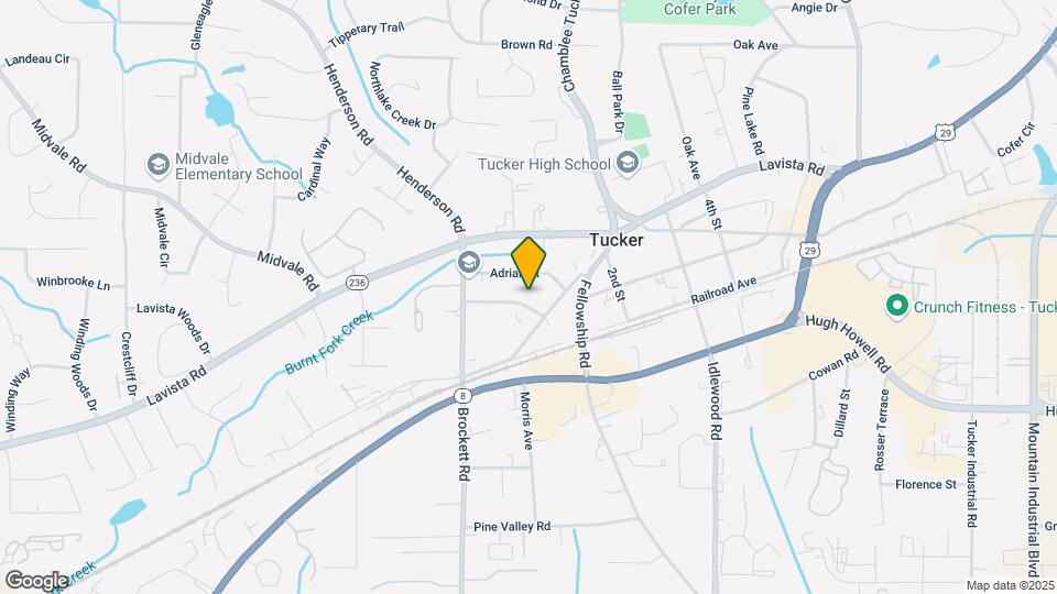 4104 Comanche Dr Map and Location Details