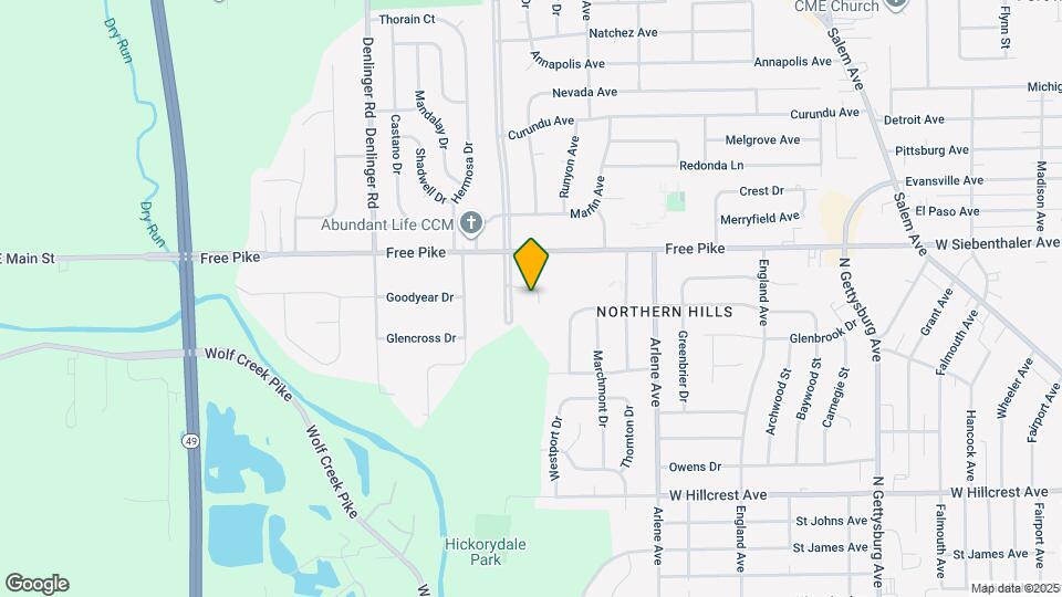 3409 Barbee Dr Map and Location Details