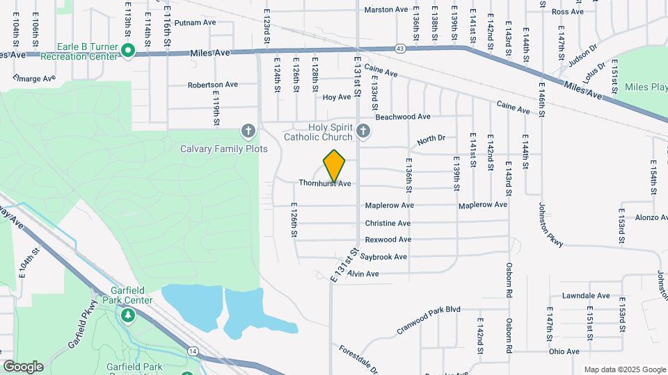 12904 Thornhurst Ave Map and Location Details
