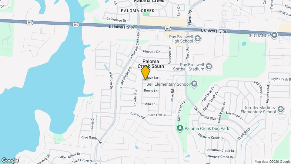 1605 George Ln Map and Location Details