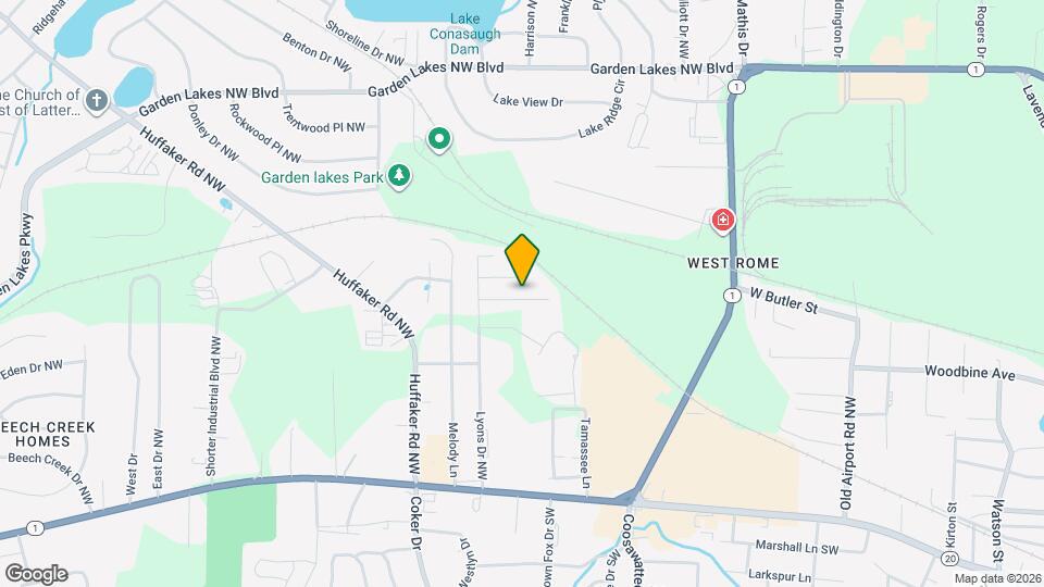 21 Westbury Dr NW Map and Location Details