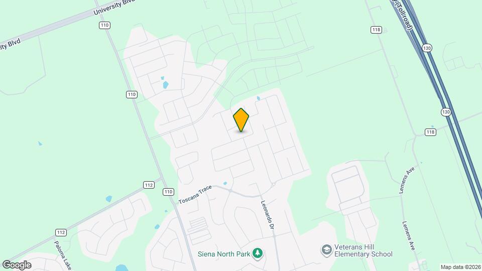 5563 Bellissima Way Map and Location Details