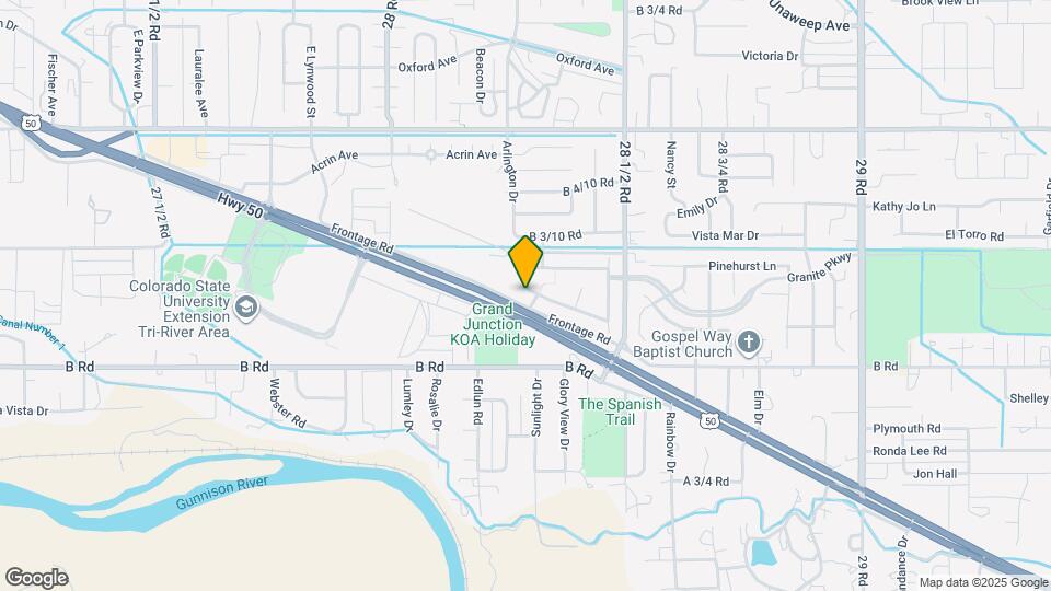 205 Kelso Mesa Dr Mapa y Detalles de la Ubicación