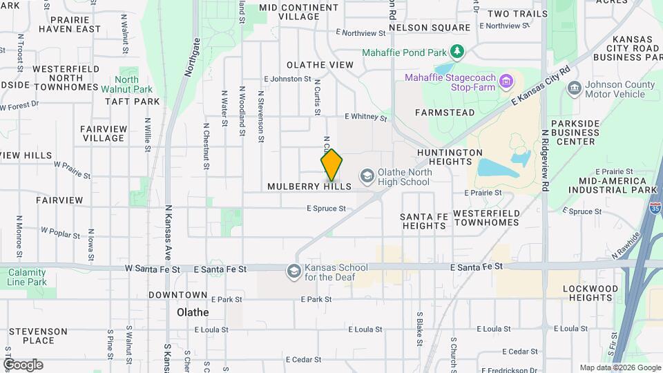 538 E Prairie St Map and Location Details