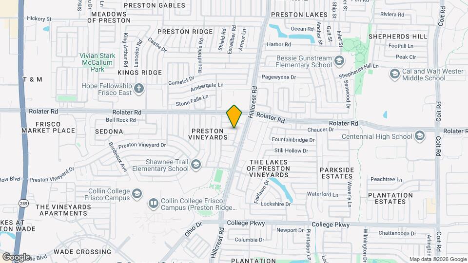 10909 Reisling Dr Map and Location Details