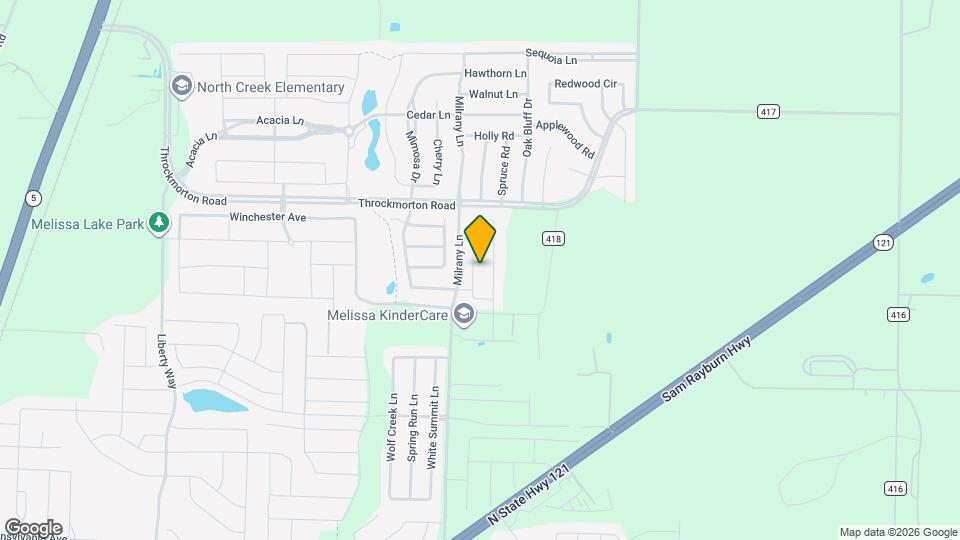4012 Mockingbird Ln Map and Location Details