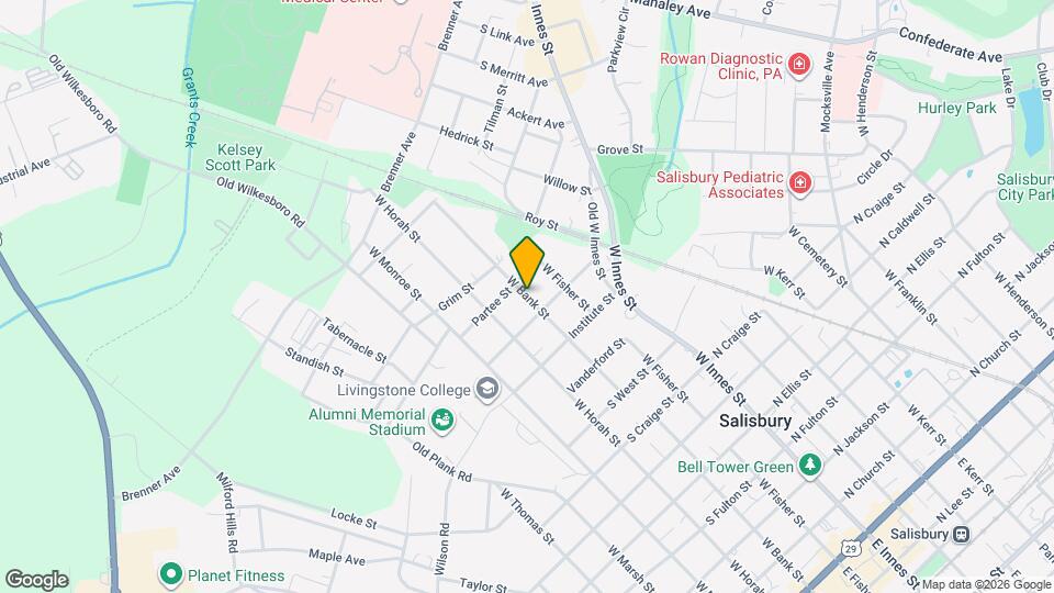 1114 W Bank St Mapa y Detalles de la Ubicación