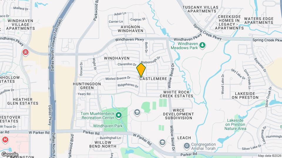 4020 Oakmeadow Dr Mapa y Detalles de la Ubicación