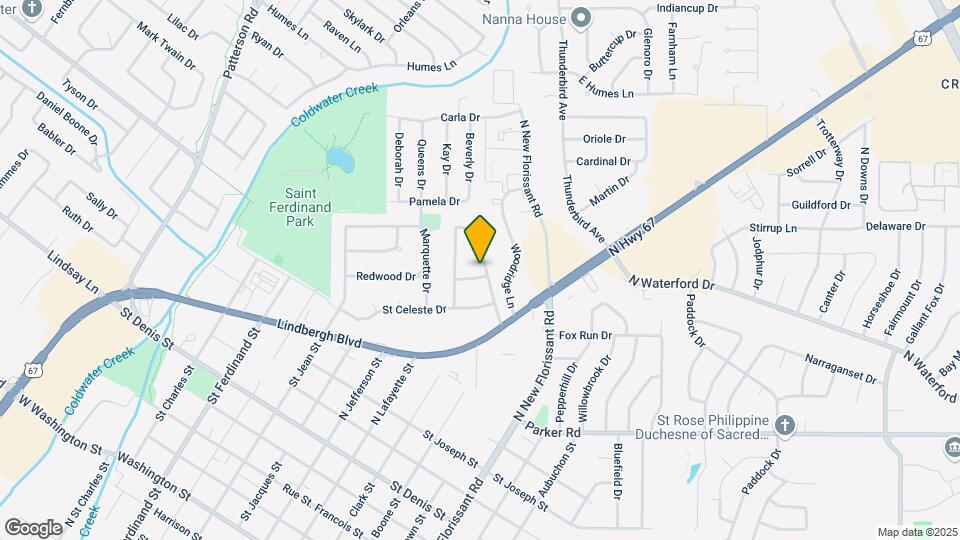 1105 Sansu Ln Map and Location Details
