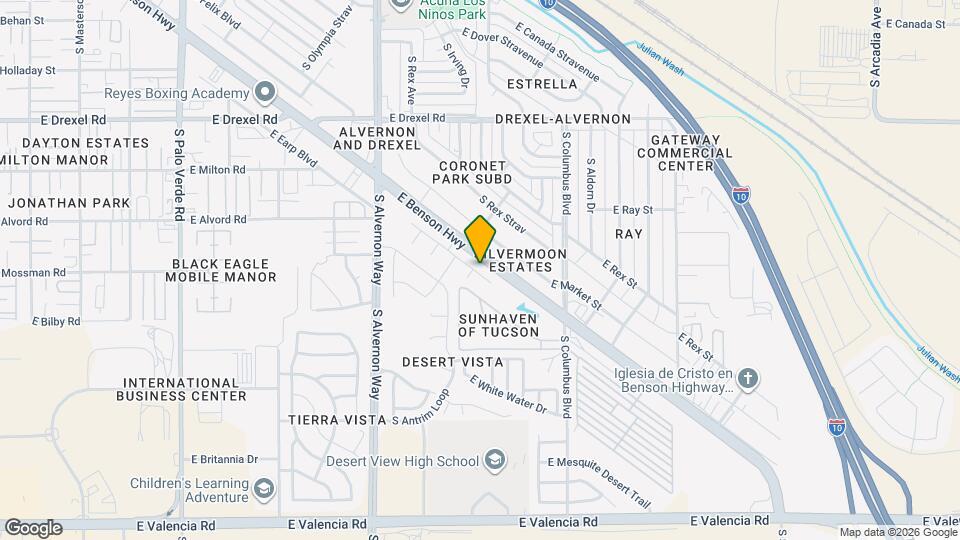 4101 E Braddock Dr Map and Location Details