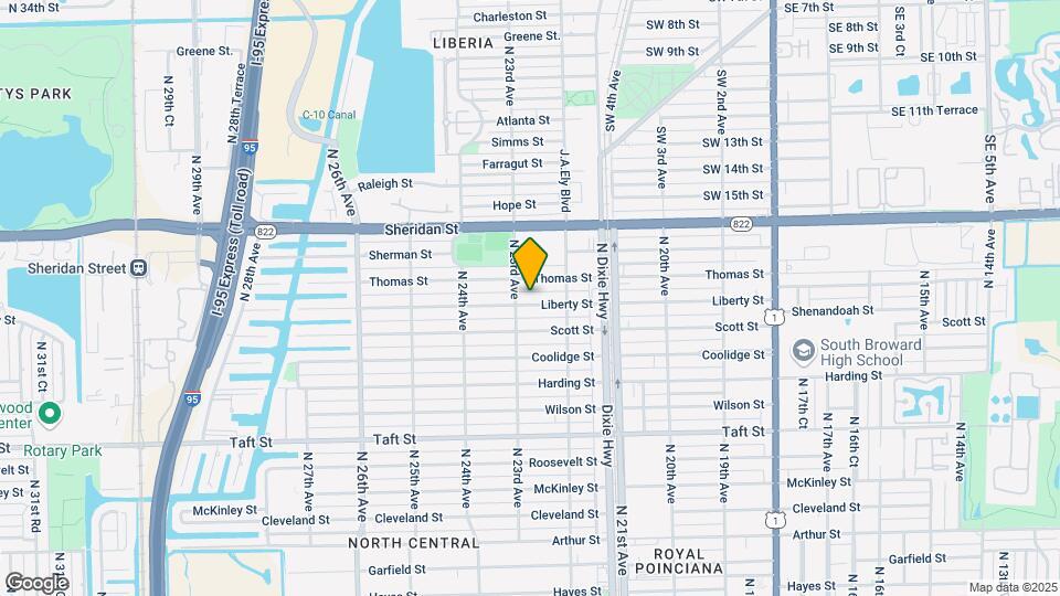 2235 Liberty St Map and Location Details