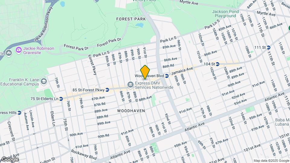 86-43 90th St Map and Location Details