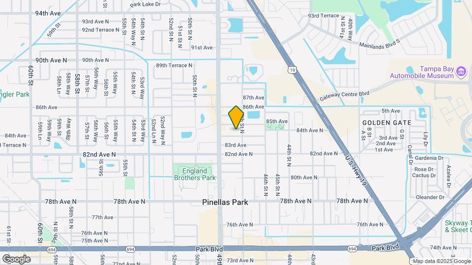 4761 83rd Terrace Map and Location Details