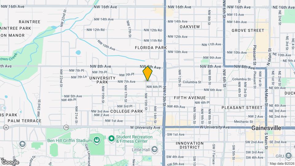 1435 NW 7th Ave Map and Location Details