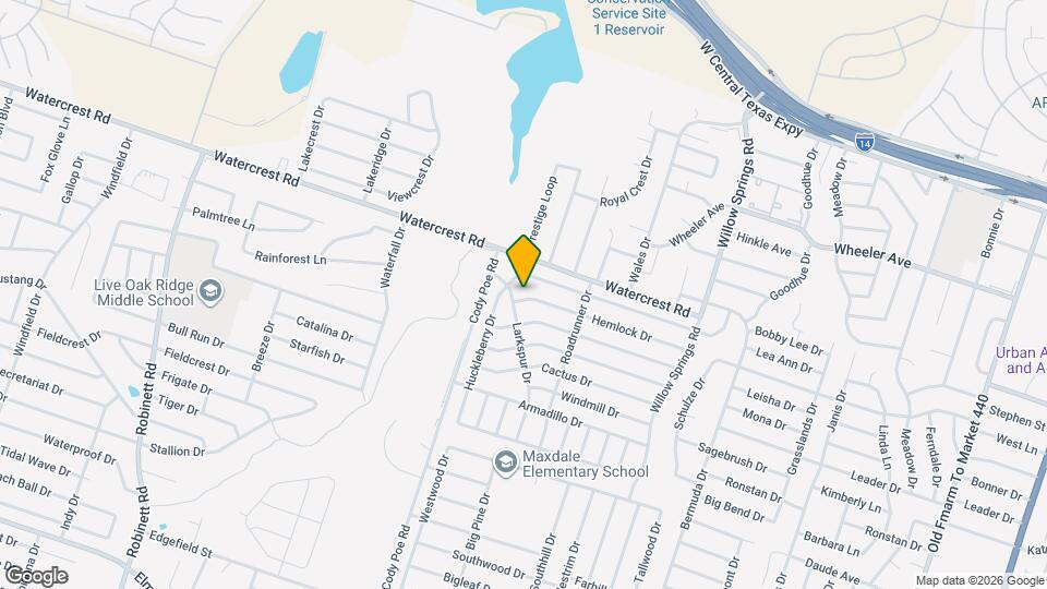 2807 Hemlock Dr Map and Location Details