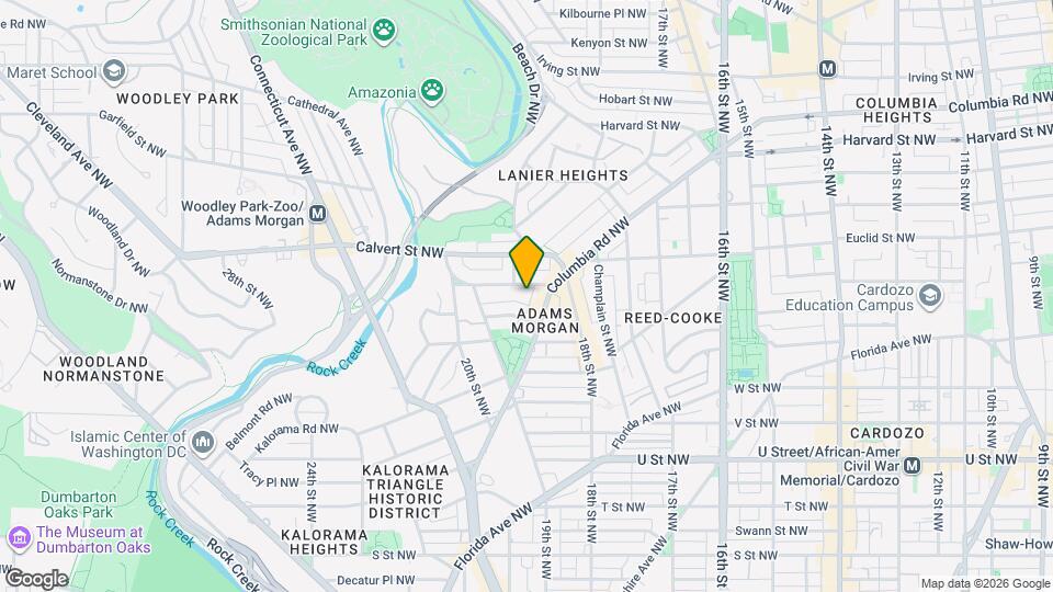 1832 Biltmore St NW Map and Location Details