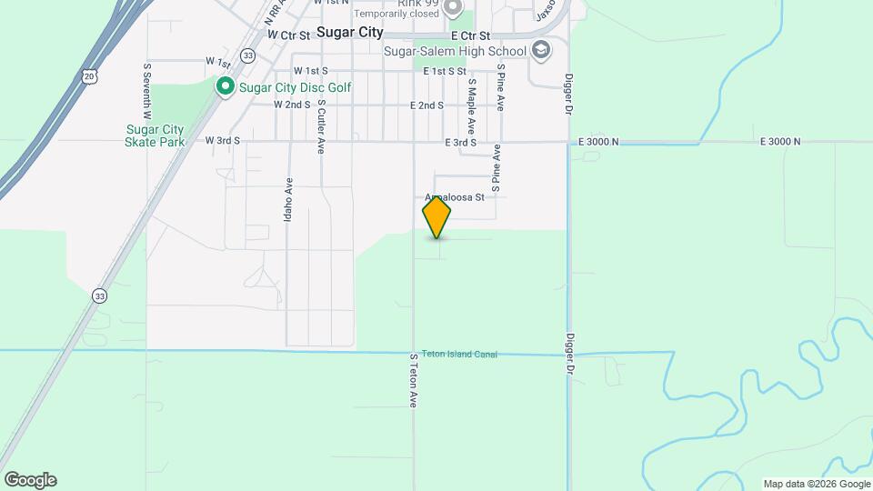 582 Aspen Ave Map and Location Details