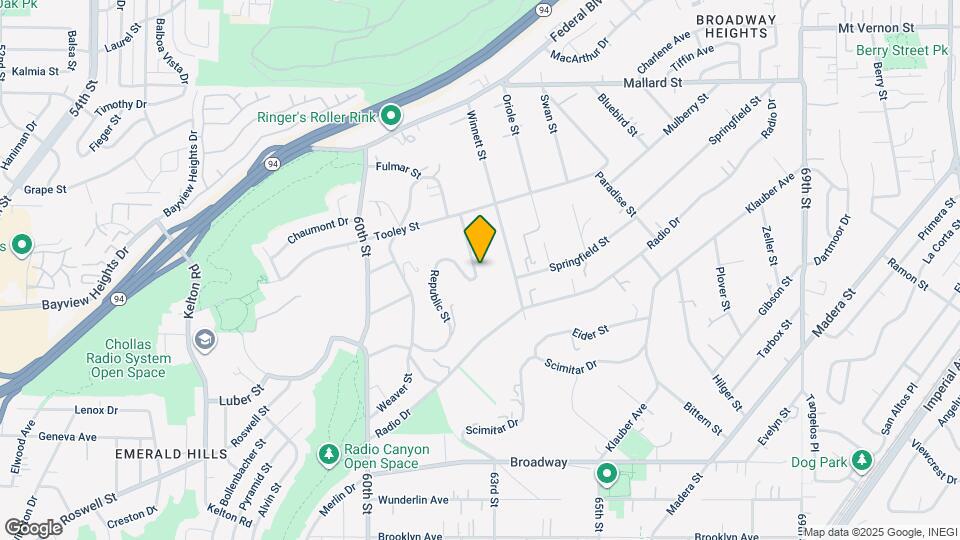 1751 Republic St Map and Location Details