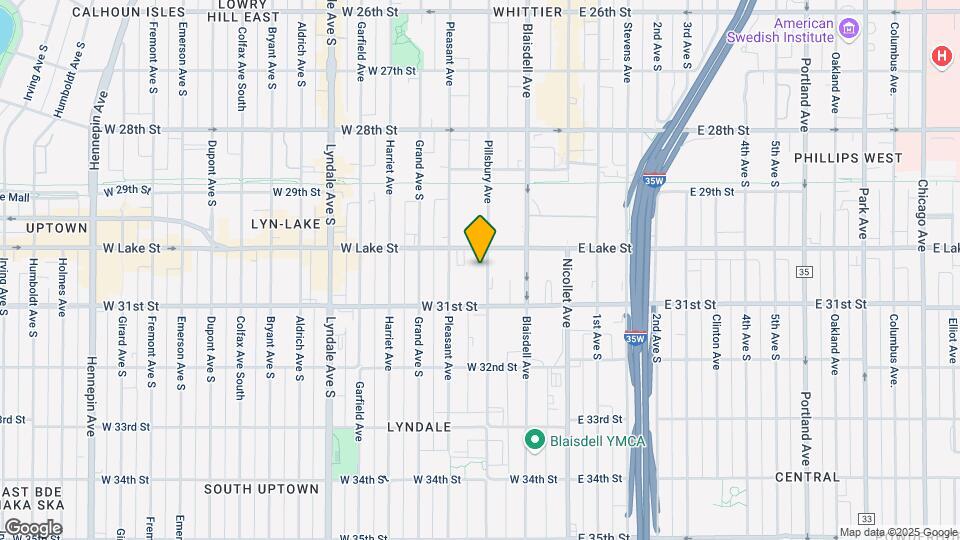 3018 Pillsbury Ave S Mapa y Detalles de la Ubicación