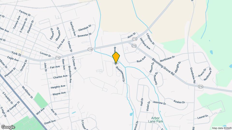 116 Breezewood Dr Map and Location Details