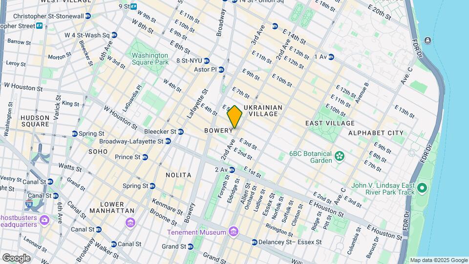 57 2nd Ave Map and Location Details