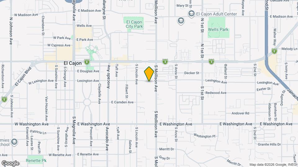 855 E Lexington Ave Map and Location Details