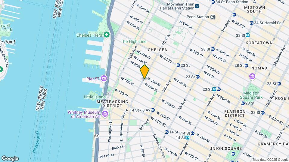 132 Ninth Ave Mapa y Detalles de la Ubicación