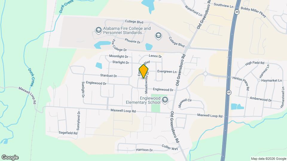 9950 Meadowood Dr Map and Location Details