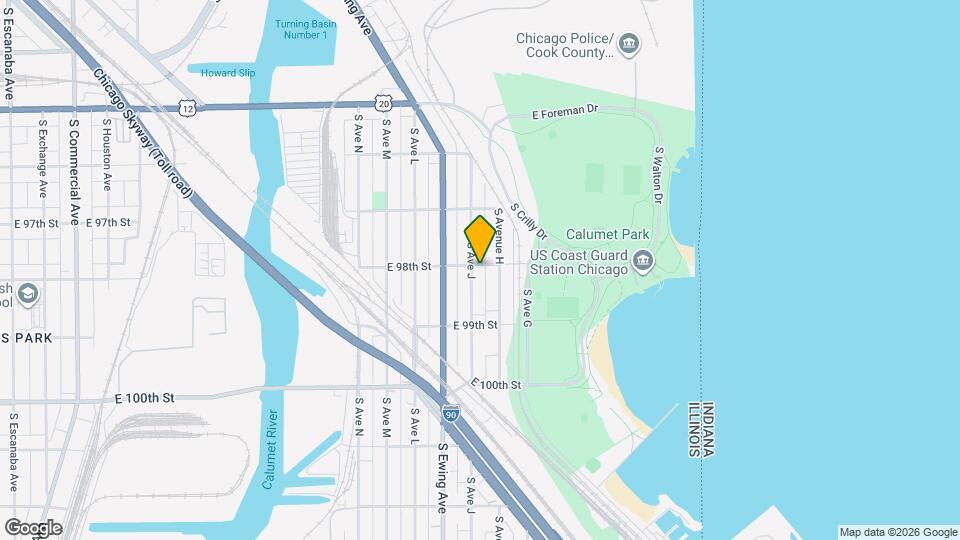 3711 E 98th St Map and Location Details
