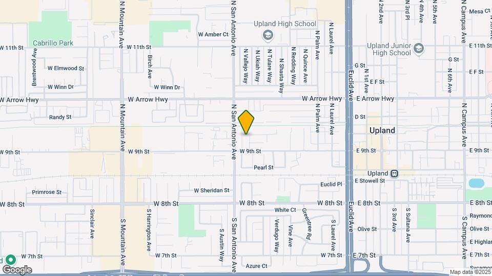 261 Vallejo Way Map and Location Details