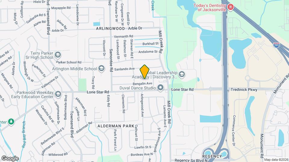 8527 Bengalin Ave Map and Location Details