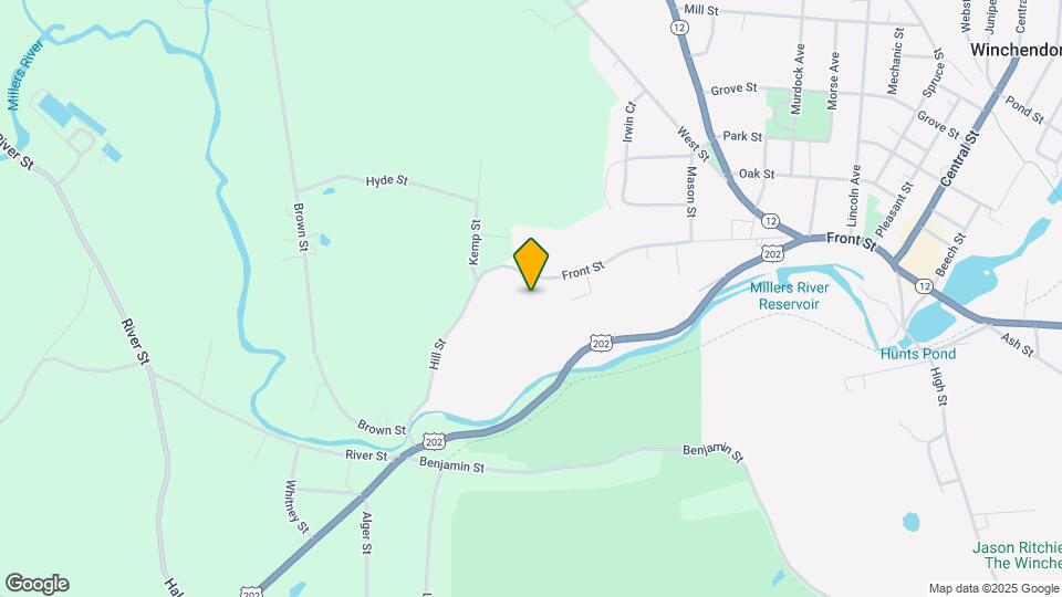 414 Front St, Unit 1 Map and Location Details