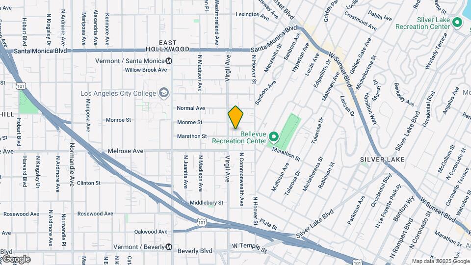 3951 Marathon St Map and Location Details