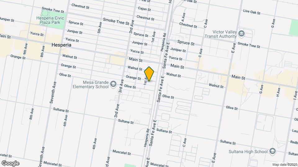16477 Orange St Map and Location Details