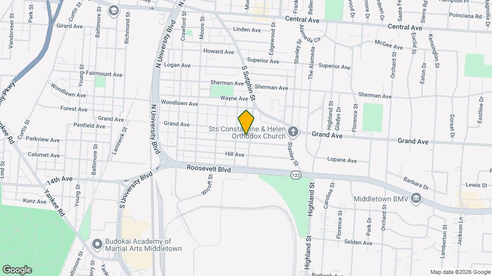 2213 Queen Ave Map and Location Details