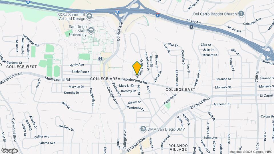 5106 E Falls View Dr Map and Location Details