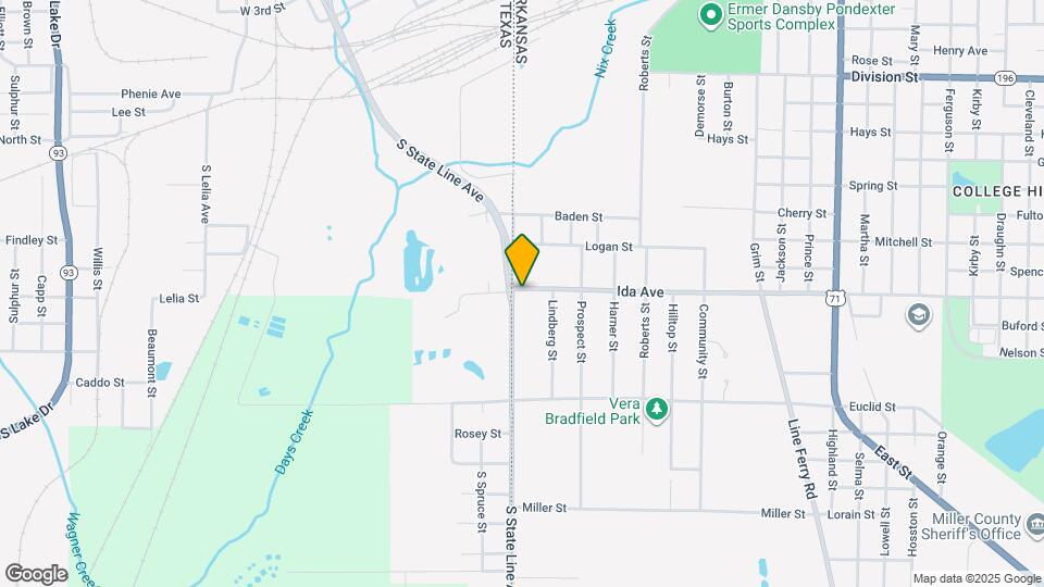 1301 S State Line Ave Map and Location Details