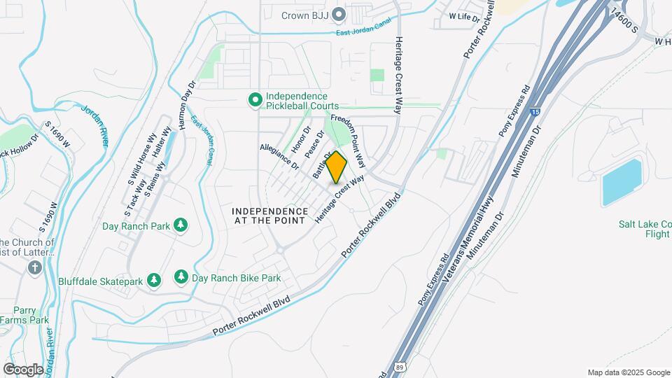 15218 S Heritage Crest Way Map and Location Details