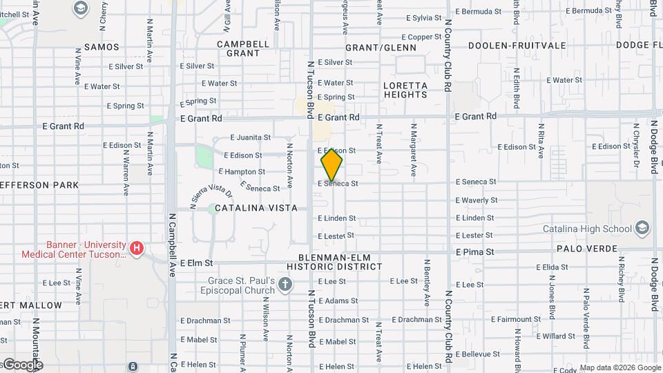 2031 N Tucker Dr Map and Location Details