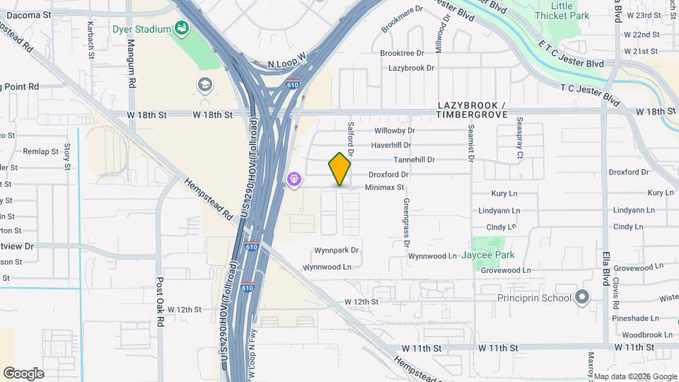 2612 Zemmer Ln Map and Location Details