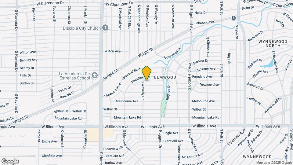 1823 Newport Ave Map and Location Details