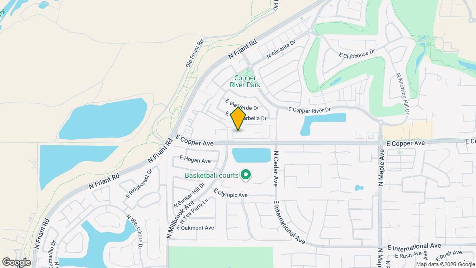 1325 E Via Viola Way Map and Location Details