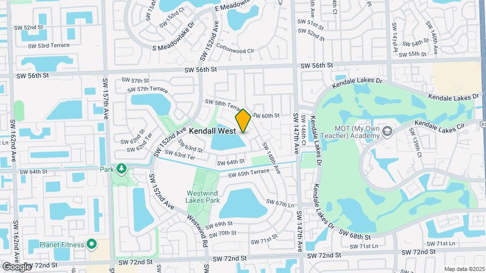 6124 SW 149th Ave Map and Location Details